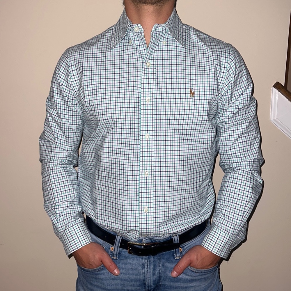 RALPH LAUREN Button-Down Polo Shirt